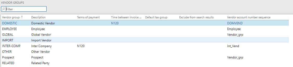 Vendor Posting Profile Setup – D365 – Dynamics 365 Finance