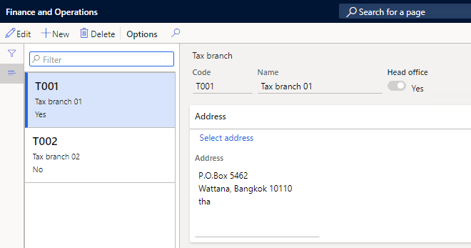 Dynamic365 Tax Code Thailand Localization in Dynamics 365 Finance Part – 1 (VAT) – Dynamics ...